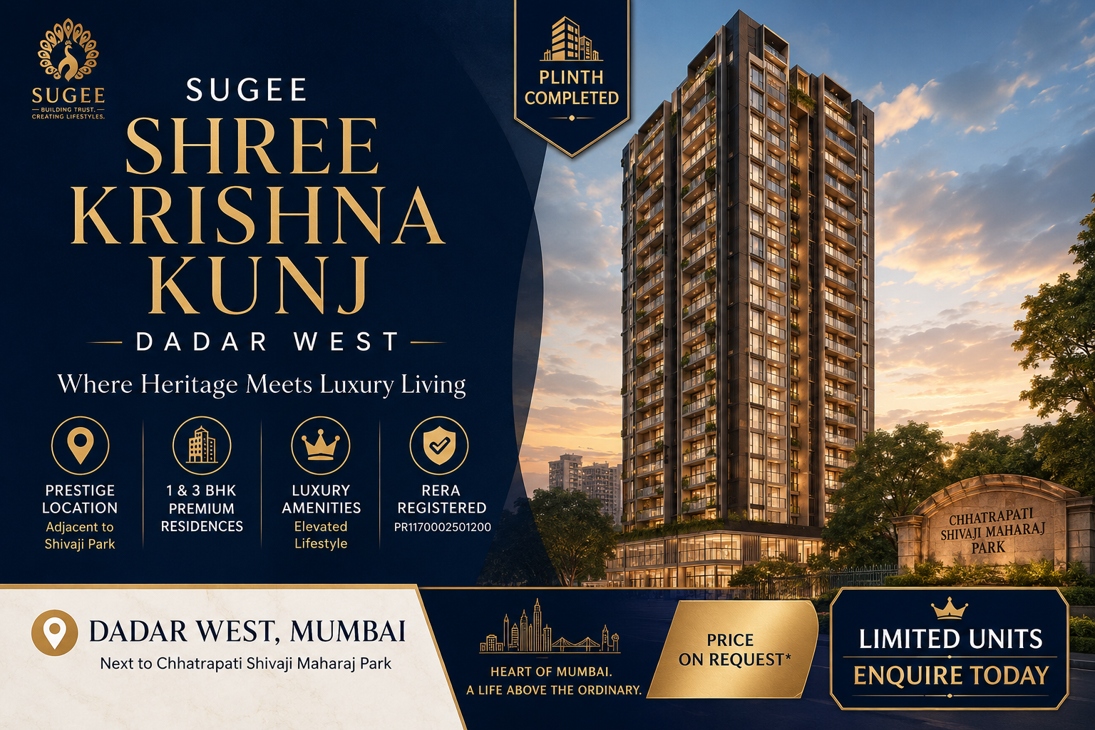 Sugee Shree Krishna Kunj Dadar West - Premium Apartments